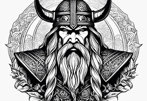 Viking, thor, odin, norse god, viking language, powerfull, war tattoo idea