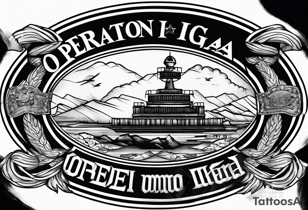 Operation Iraqi freedom usmc sleeve tattoo idea