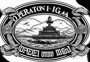 Operation Iraqi freedom usmc sleeve tattoo idea