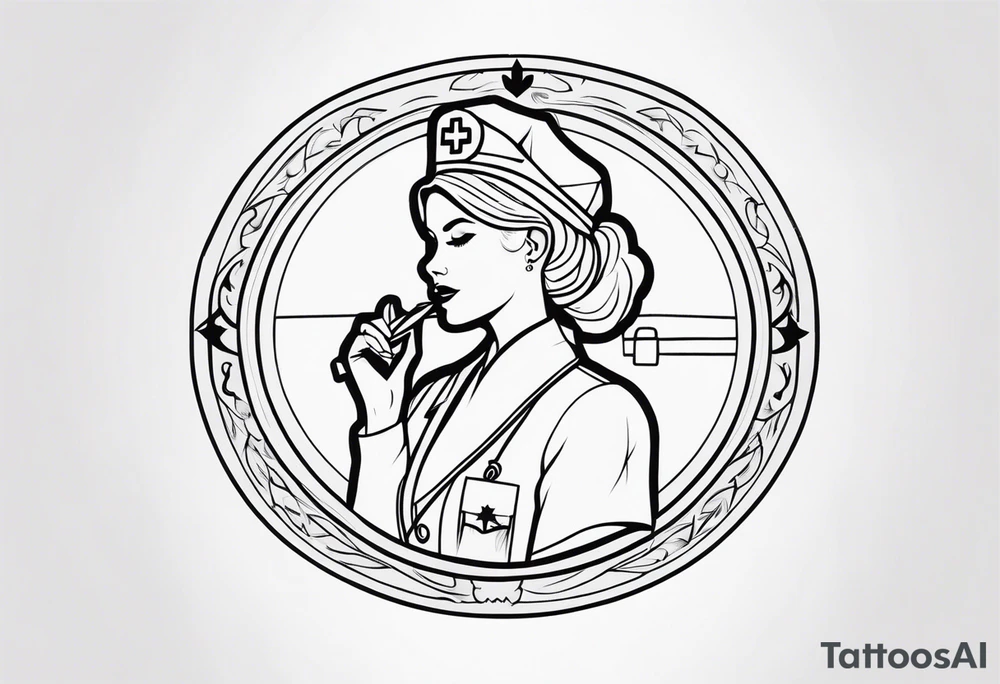 Nurse tattoo idea