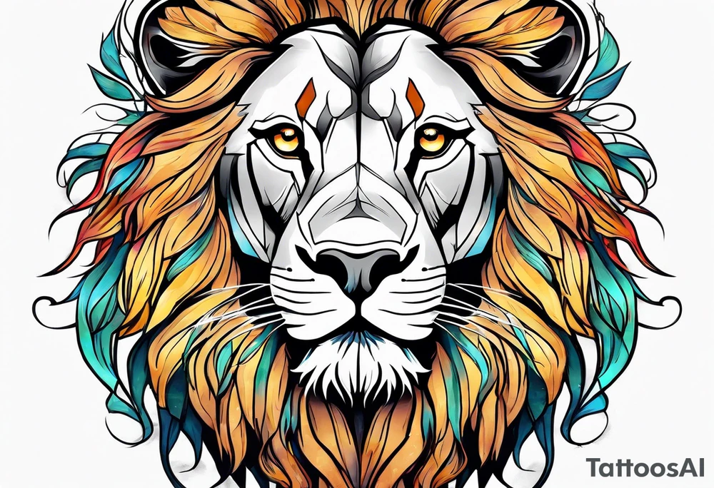 lion tattoo idea