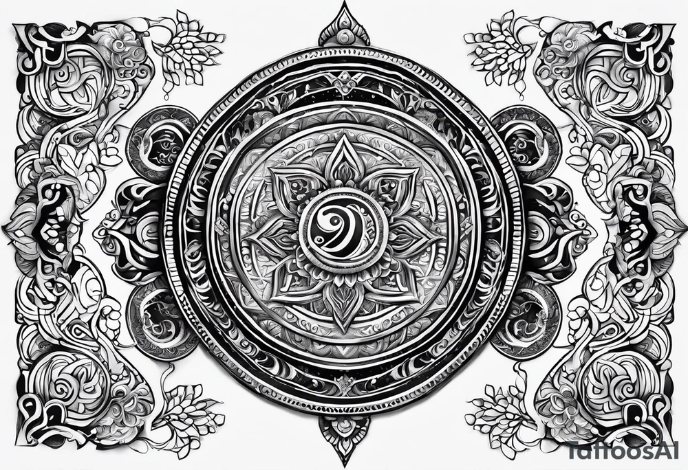 Sanskrit symbol for breathe tattoo idea