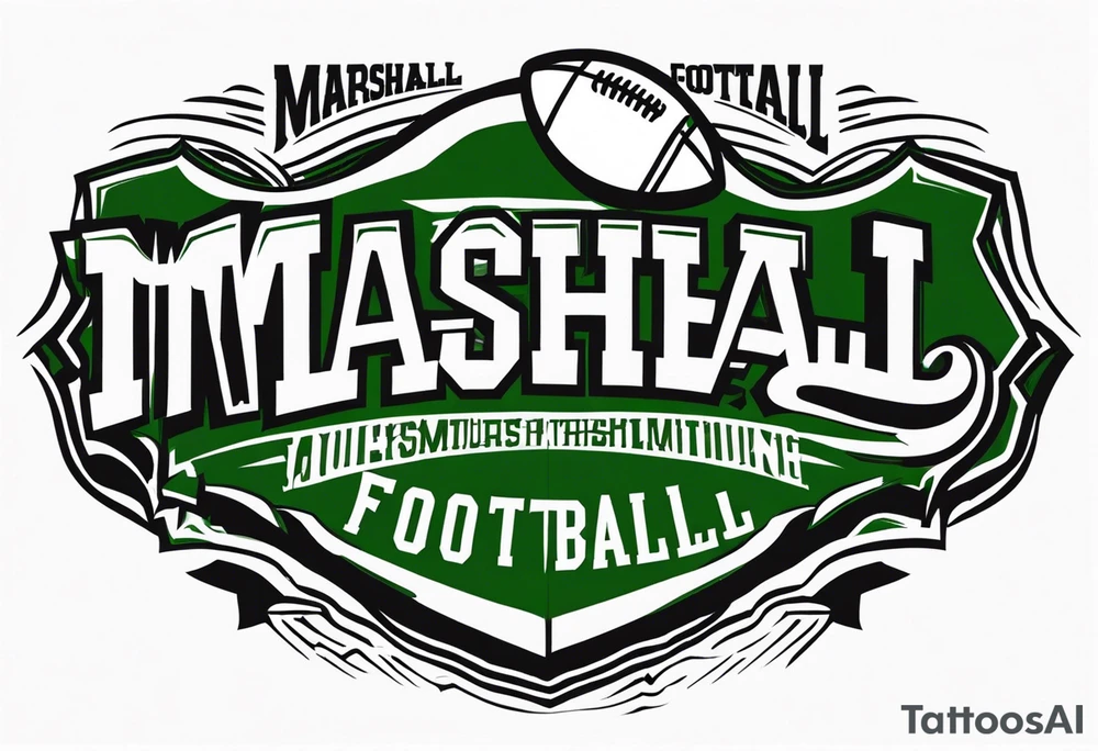Marshall football tattoo idea