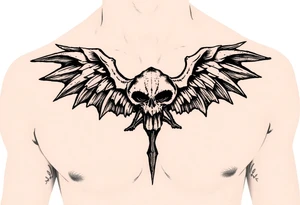 Dark Cover up tattoo idea