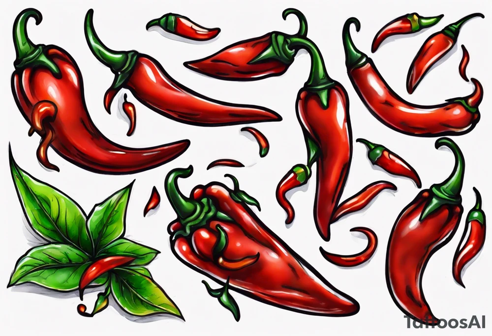 Chilli tattoo idea