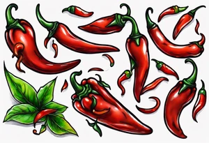 Chilli tattoo idea