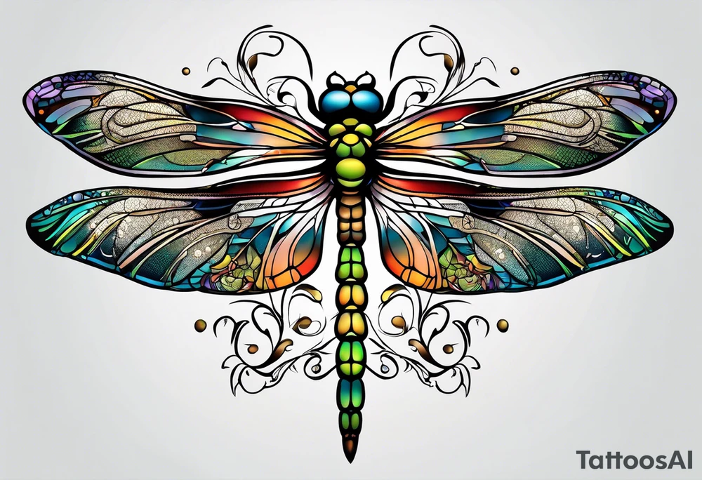 Dragonfly tattoo idea