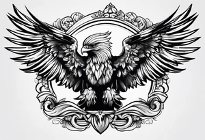 aguia pequena tattoo idea