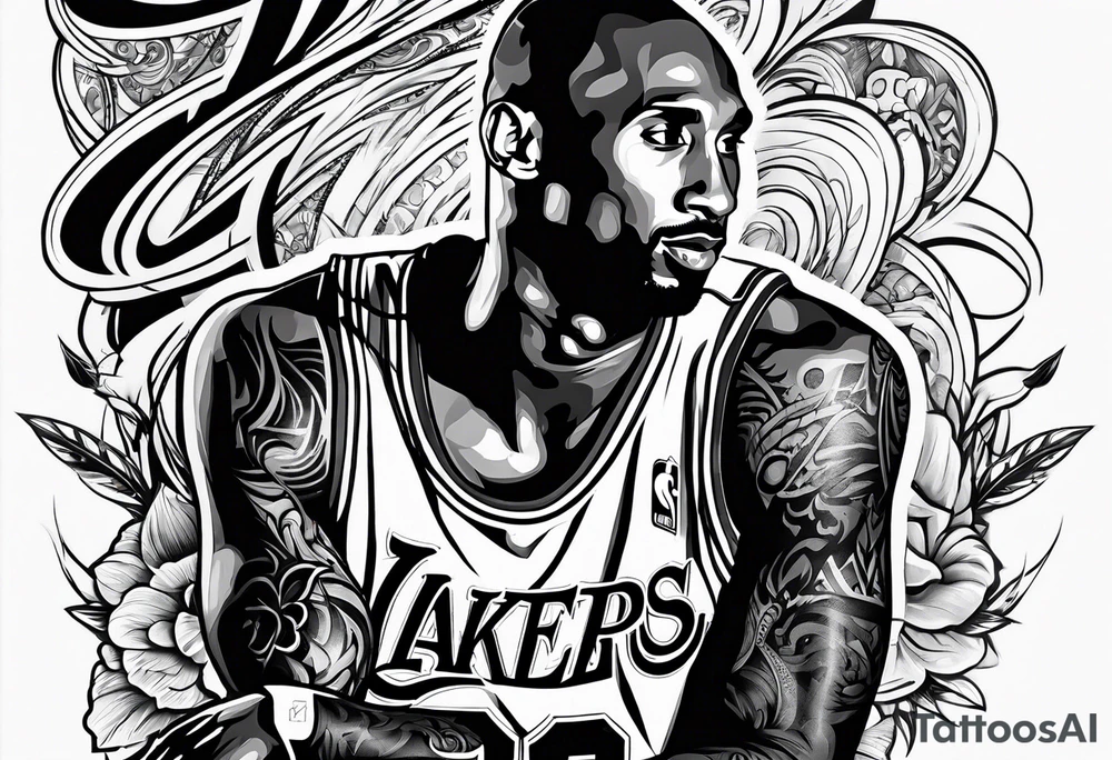 kobe bryant tattoo idea