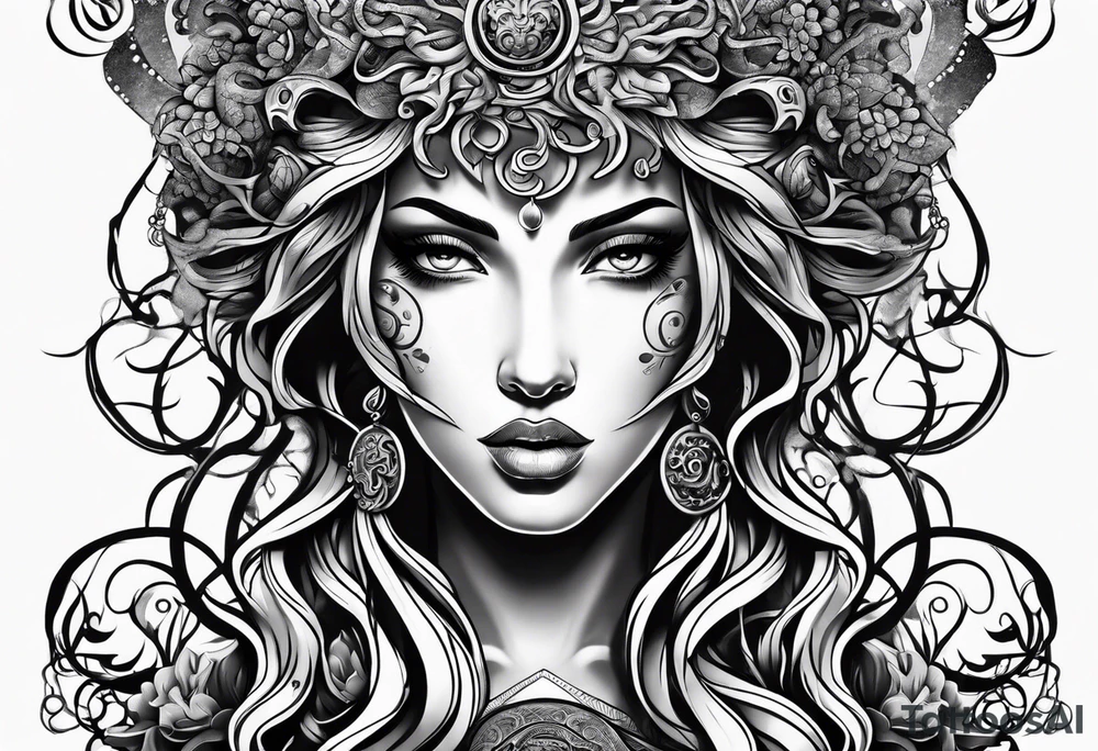 medusa tattoo idea