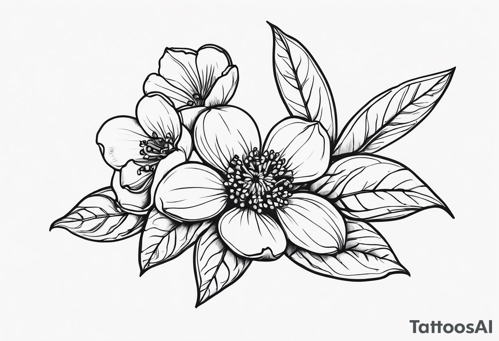 flieder und stachelbeere tattoo idea