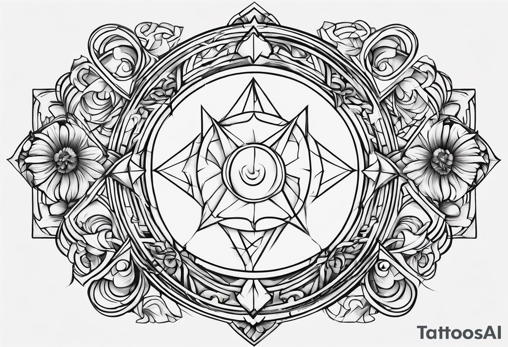 broken sword tattoo idea