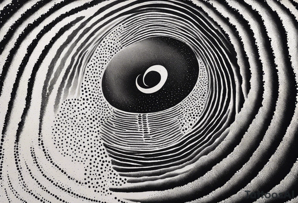 wormhole tattoo idea