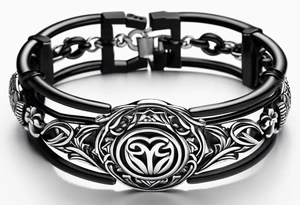 scottish bracelet with MKB tattoo idea