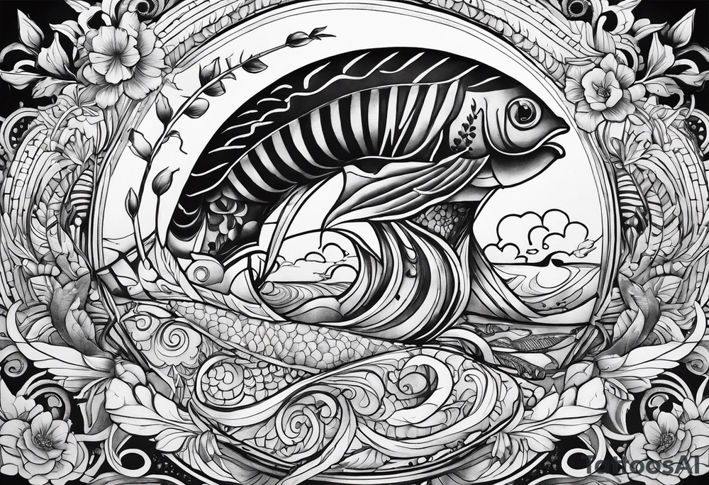 Escorpião tattoo idea