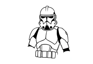 Star Wars clone trooper tattoo idea