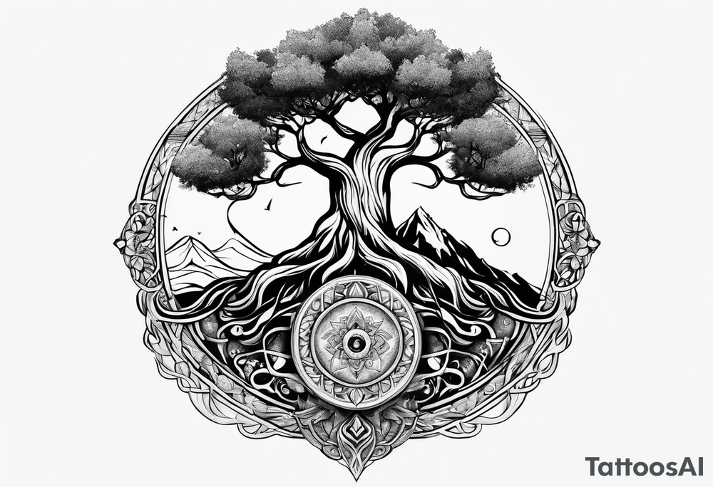 Yggdrasil tattoo idea