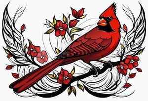 Cardinal tattoo idea