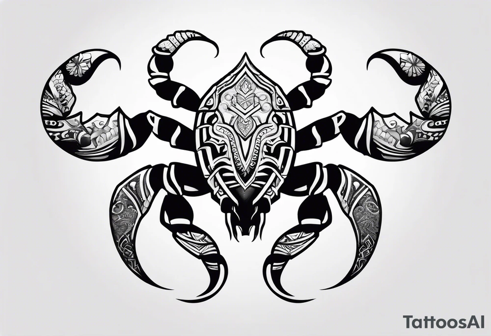 scorpion tattoo idea