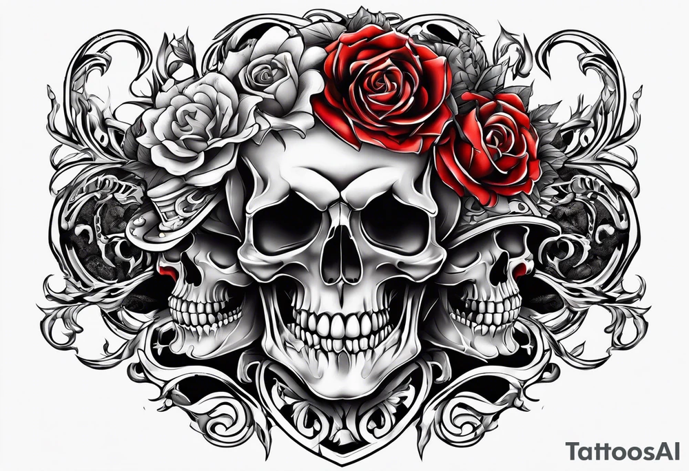 Skeleton tattoo idea