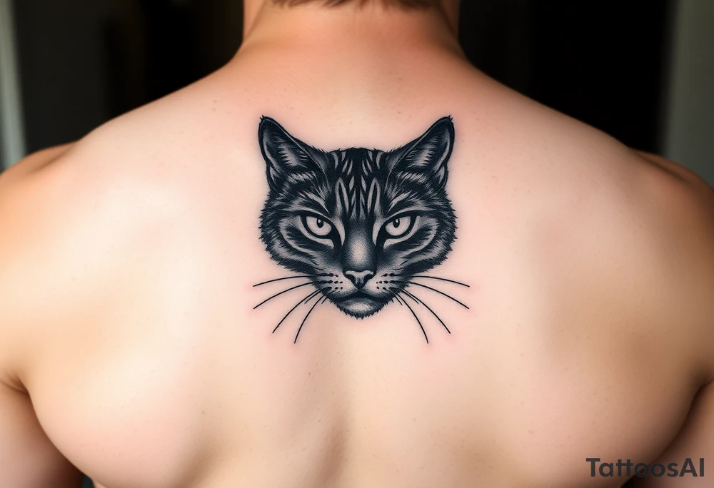 Black Cat tattoo idea
