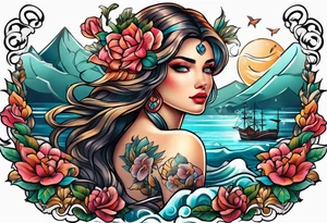 Siren tattoo idea