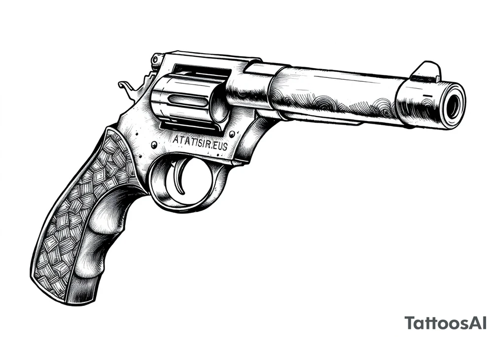 gun tattoo idea