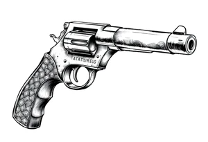 gun tattoo idea