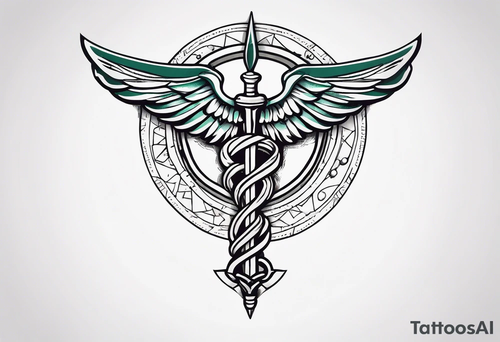 Caduceus tattoo idea