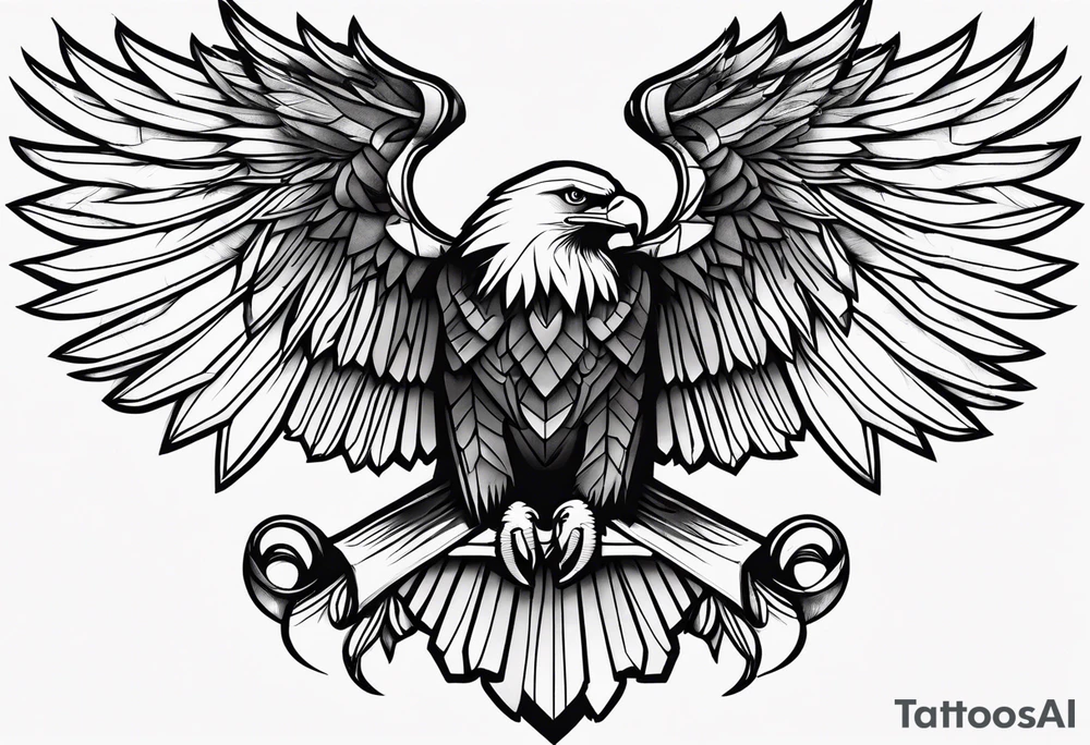 Eagle tattoo idea