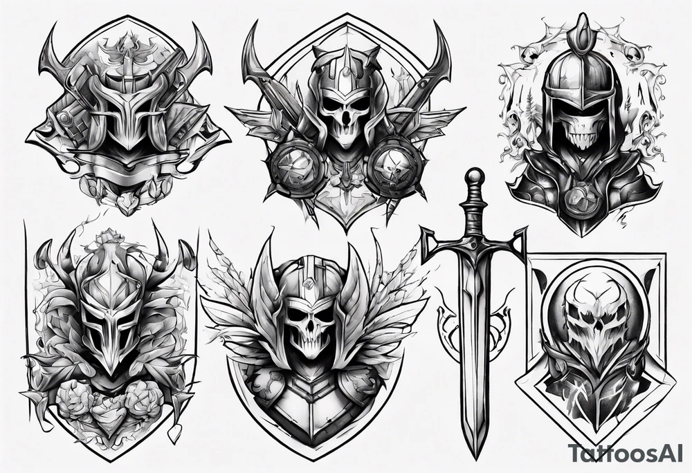 Echo knight tattoo idea