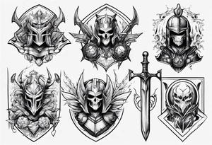 Echo knight tattoo idea