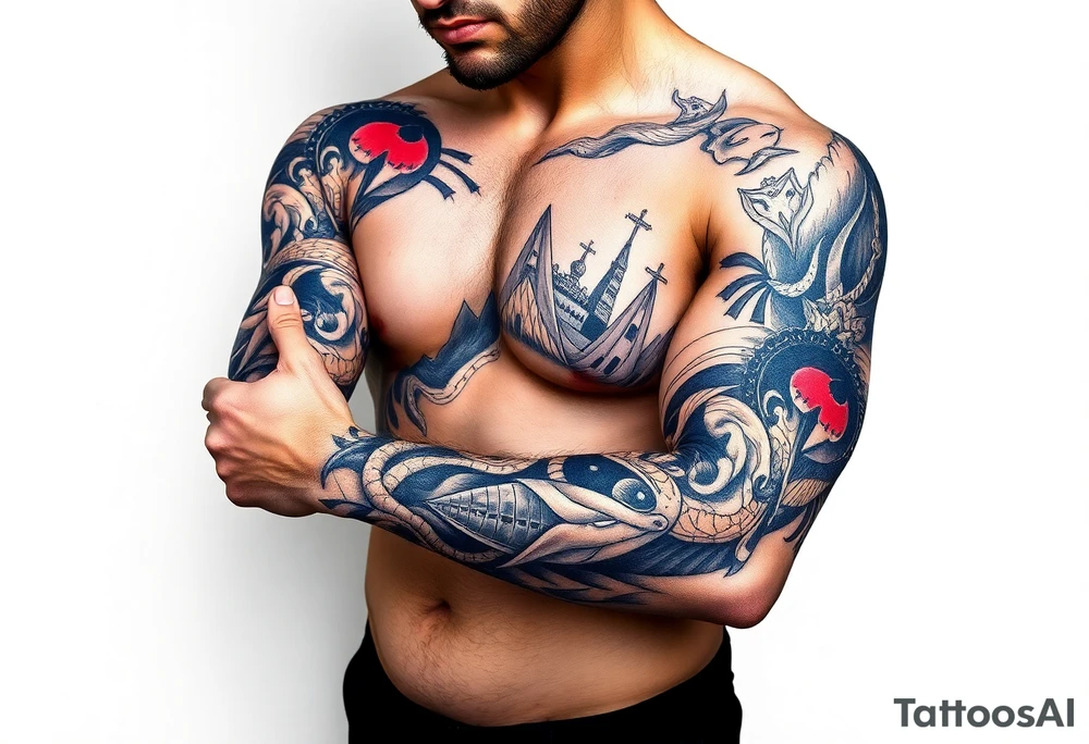 travel tattoo idea