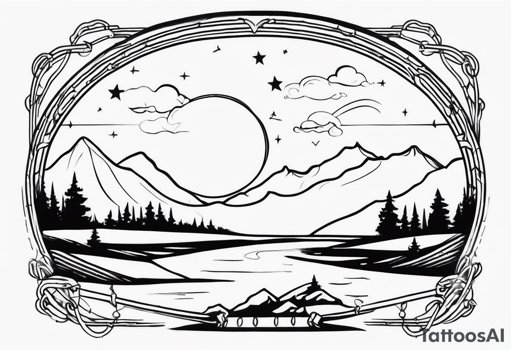 SOMEDAY WE WILL ALL BE FREE as a full sentence on one line tattoo idea