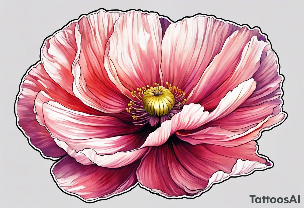 Cosmos, Poppy’s tattoo idea
