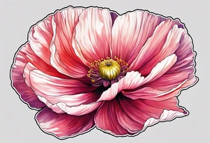 Cosmos, Poppy’s tattoo idea