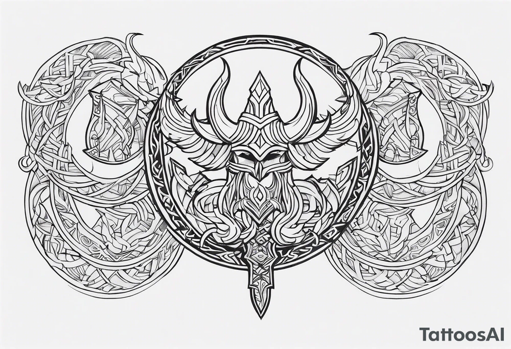 viking tattoo idea