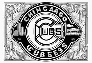 Chicago Cubs W tattoo idea