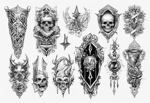 vambraces tattoo idea