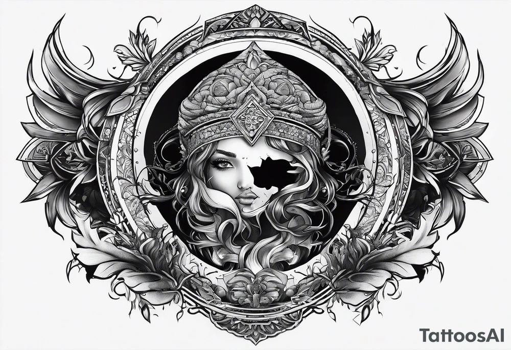 The void personified tattoo idea