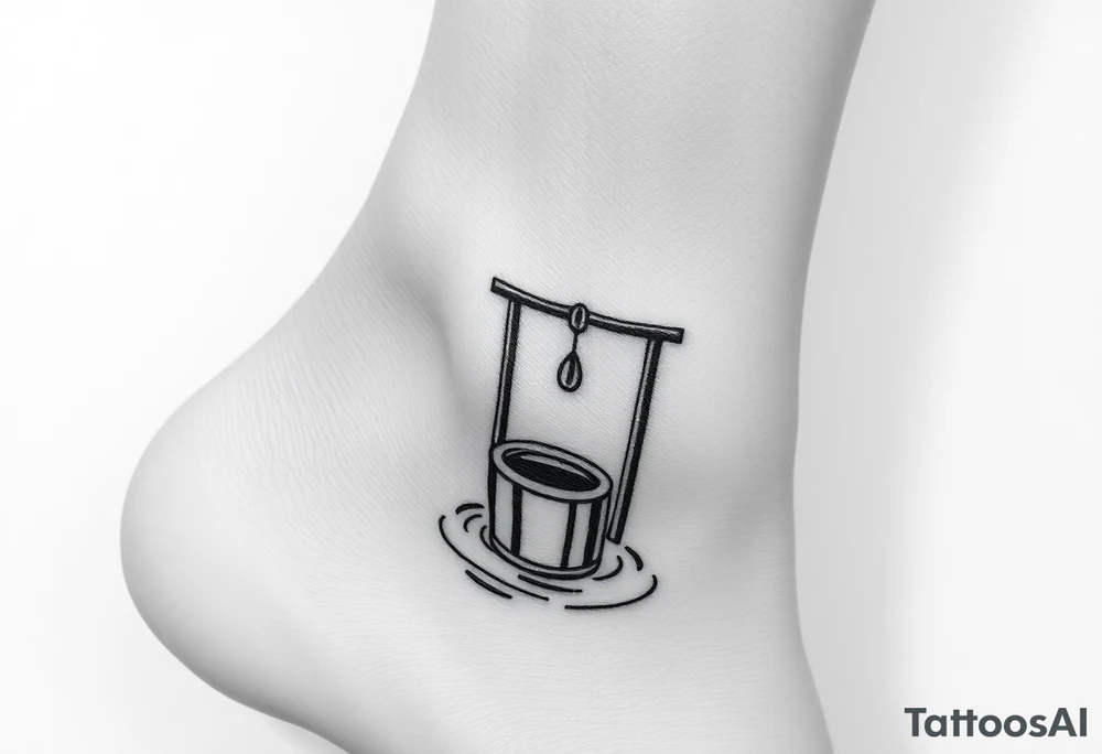 Wishing well tattoo idea