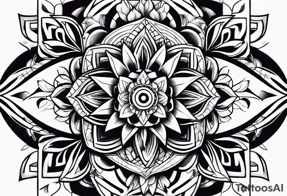 собака tattoo idea