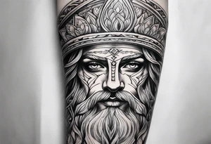 religous tatoos forearm tattoo idea