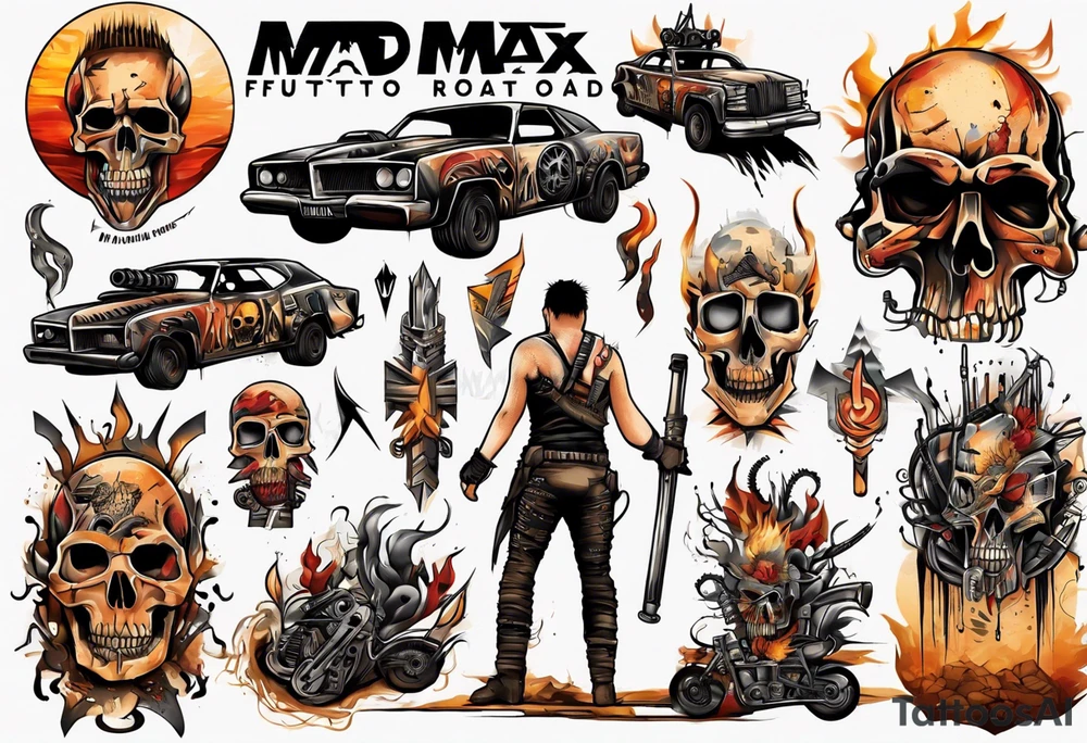 mad max fury road tattoo idea