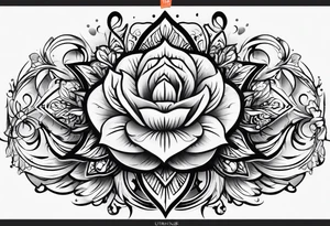 Kinlee name logo tattoo idea