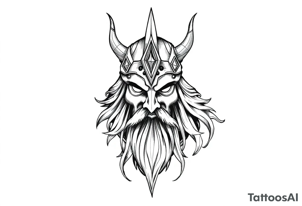 Viking symbolism tattoo idea