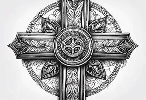 cross tattoo idea