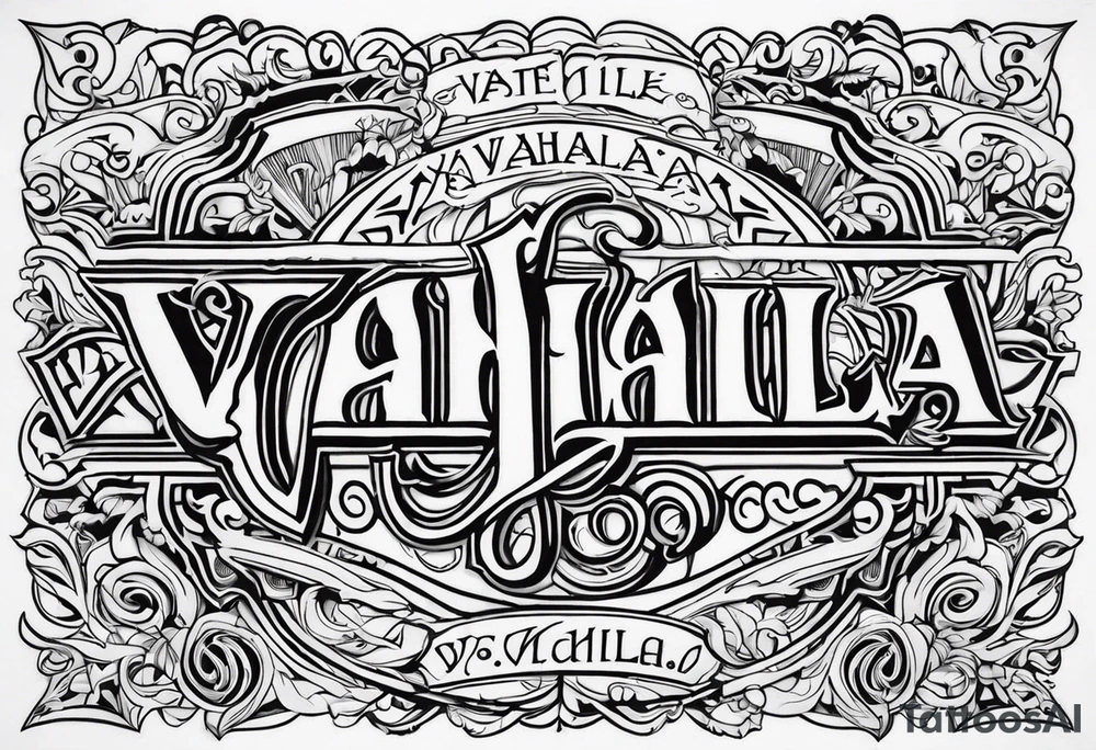 Valhalla tattoo idea
