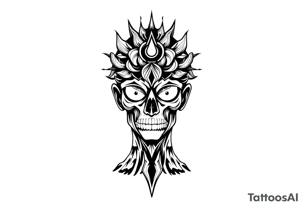 balanced mind tattoo idea