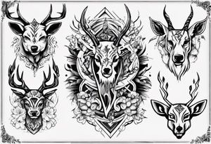 jäger schießt ein reh tattoo idea